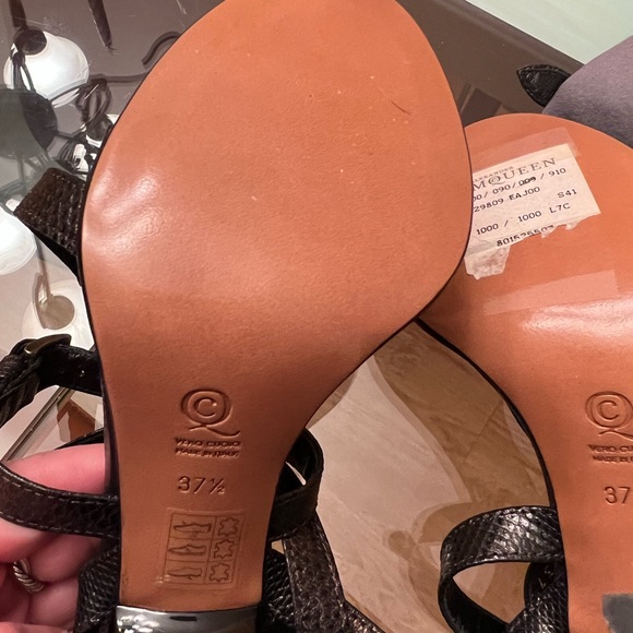 Ultra-rare Alexander McQueen high-heel sandals - Picture 7 of 9
